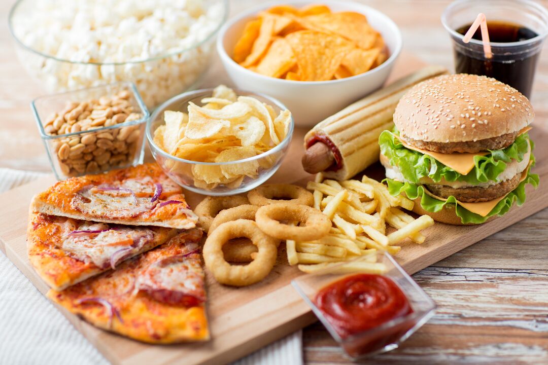 Comida prejudicial