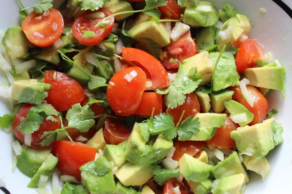 Salada de vegetais